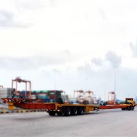 Extendable trailer 3 Axles-Line