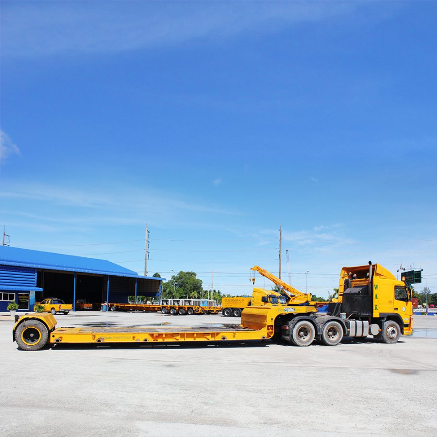 Lowbed trailer( 7-12mL x 2.5mW x 0.6-0.8 mH)2 Axles-Line